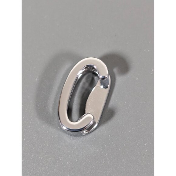 Keep Collective Silver Tone Initial Letter C Slide Charm NEW - Picture 1 of 5